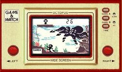 Octopus sur Nintendo Game and Watch